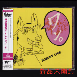 【匿名送料無料】即決新品 NOBODY LIVE ワン! (+6)/CD