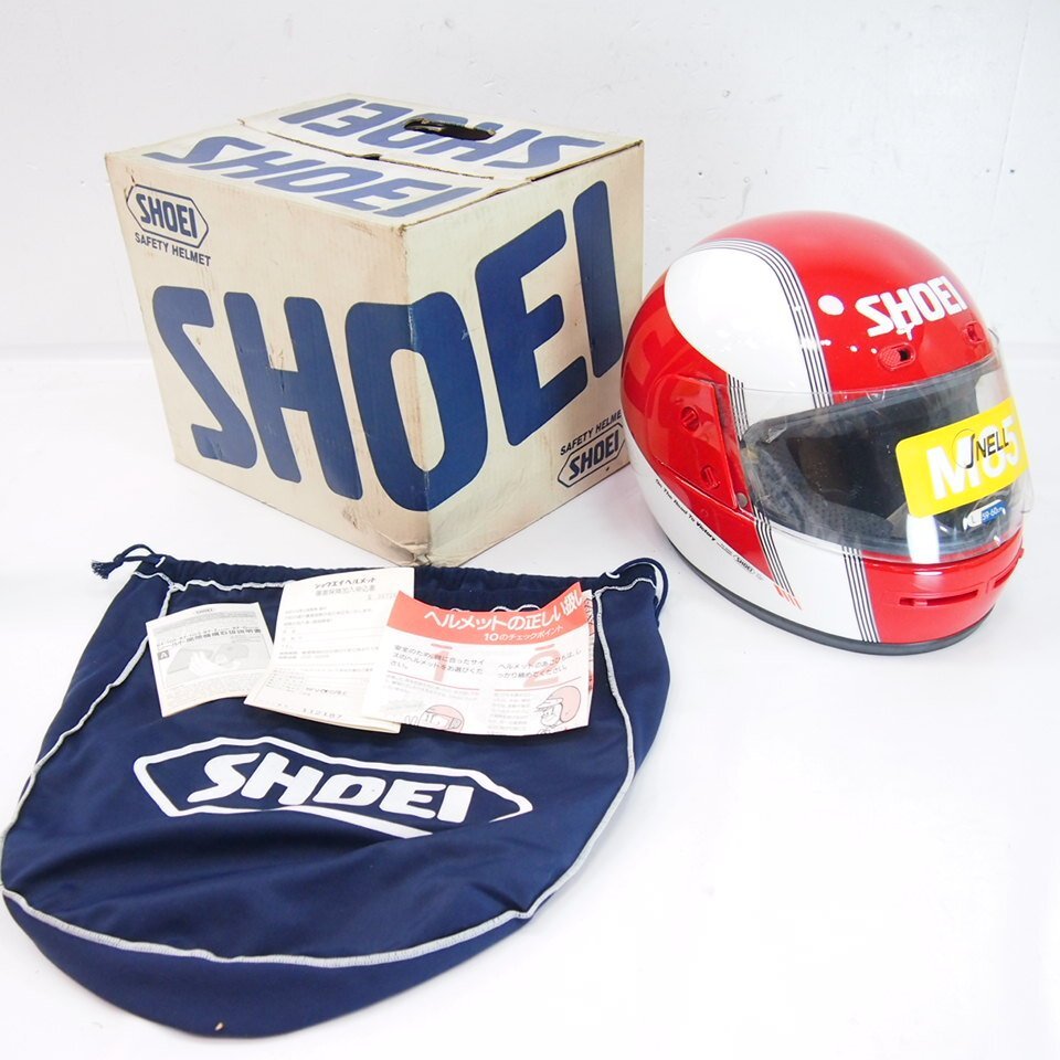 Yahoo!オークション -「当時もの ヘルメット」(SHOEI) (メーカー Yahoo!オークション -「当時もの ヘルメット」(SHOEI) (メーカー