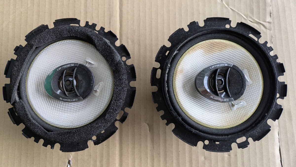 【良品】パイオニア カロッツェリア TS-F1600　４本 良品】パイオニア カロッツェリア TS-F1600 4本 良品