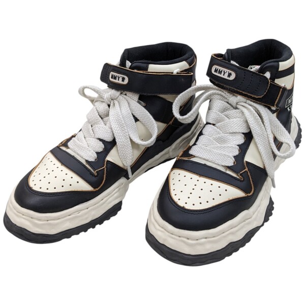 24AW Maison MIHARA YASUHIRO ミハラヤスヒロ MMY A13FE701 スニーカー KEITH OG Sole Leather High-top Sneaker サイズ43 約28cm