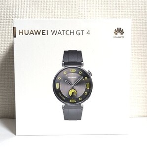 ☆新品未使用☆ HUAWEI WATCH GT 4 41mm ブラック / ファーウェイ ARA-B19 スマートウォッチ ゴルフナビ GT4