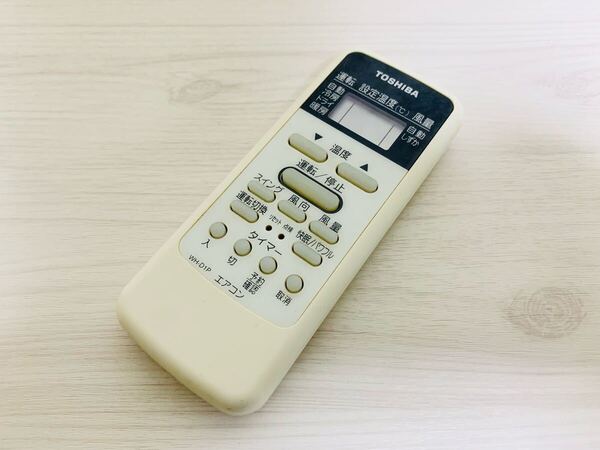 動作OK! エアコン リモコン / TOSHIBA 東芝 WH-D1P