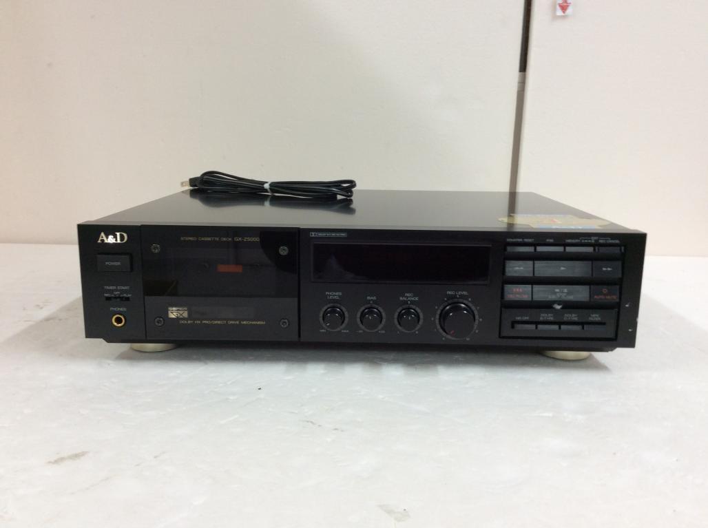A&D GX－Z5000 Akai カセットデッキ カセットプレイヤー