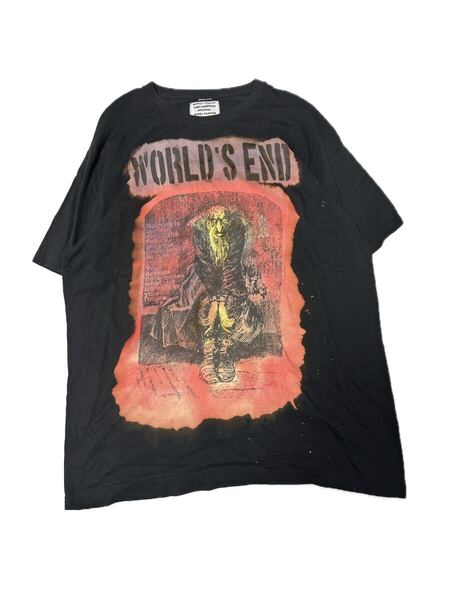 UNFINISHED 死神Tシャツセディショナリーズseditionaries undercover Tシャツ 黒 半袖 90s カットソー アメカジ