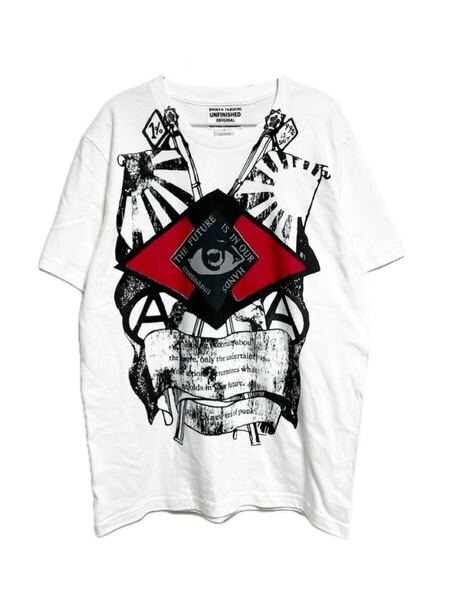 UNFINISHED WORLD Eye Tshirt 102501 セディショナリーズseditionaries undercover 半袖Tシャツ ホワイト