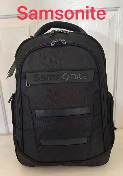 【送料無料】新品 Samsonite サムソナイト リュック メンズ ビジネス バックパック 黒 リュックサック C