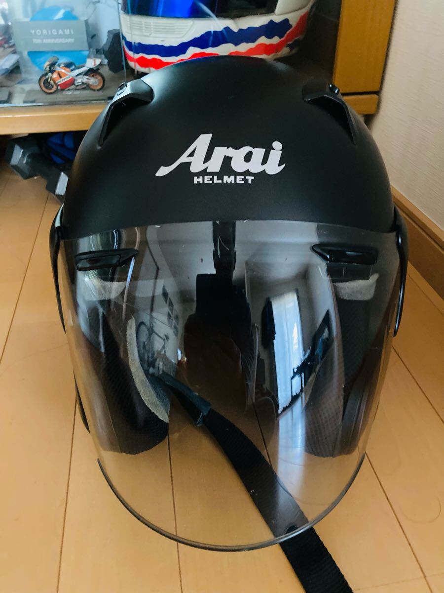 Yahoo!オークション -「mz (アライ arai)」(ジェットヘルメット