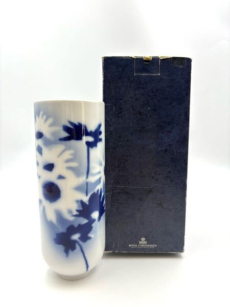 ROYAL COPENHAGEN ロイヤルコペンハーゲン 壷 花瓶 ハネマン フラワーベース 箱付