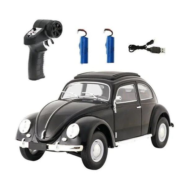 バッテリー2本 CXD 1/16 D62mini ミニラジコン クローラー RTR WPL 1950 フォルクスワーゲン クラシック ビートルズ RWD D12mini VW Beetle
