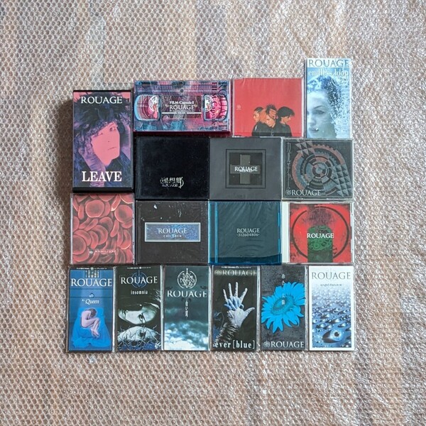 今回のみ値下げ 未開封 含む ROUAGE 18点 理想郷/Queen/insomnia/白い闇/MIND/CHILDREN/SOUP/カルチャー/LEAVE ルアージュ ヴィジュアル系