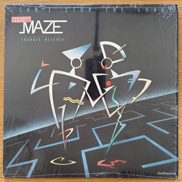USオリジナル シュリンク付き MAZE FEATURING FRANKIE BEVERLY Can't Stop The Love US ORIG LP IN SHRINK 1985 CAPITOL ST-12377