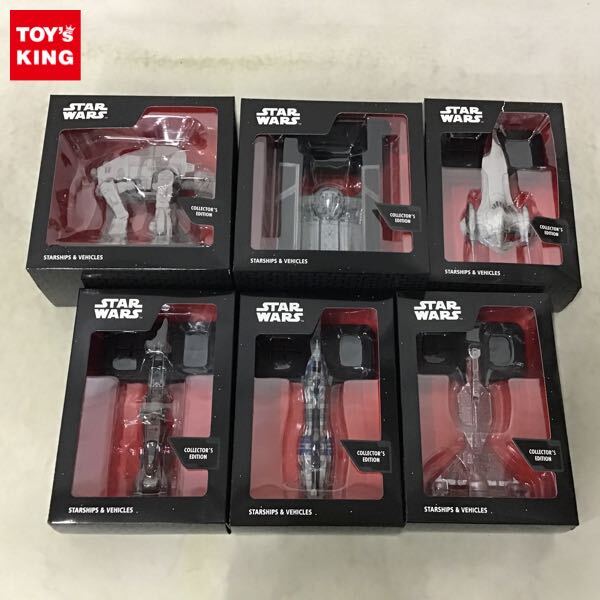 STAR WARS ビークルコレクション 12個セット 塗装済完成品 Yahoo!オークション -「スターウォーズ ビークル 7」の落札相場