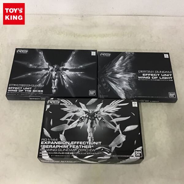 Yahoo!オークション -「rg ウイングガンダムゼロ セラフィム