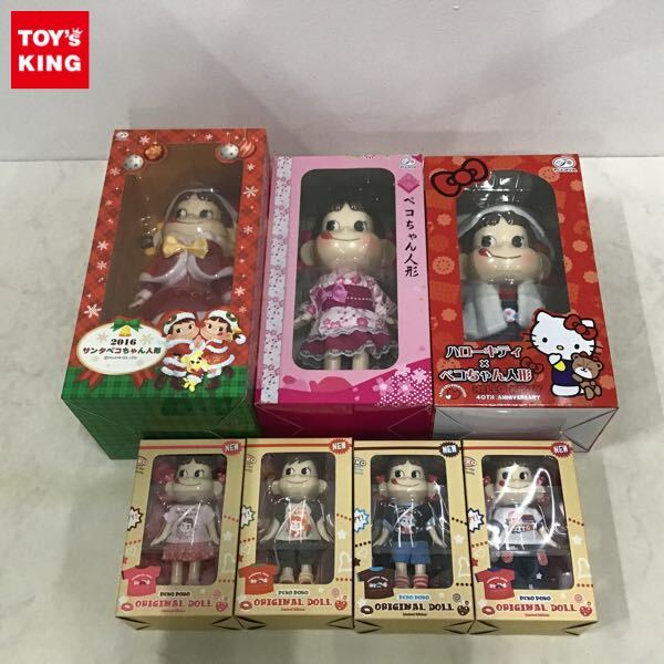 Yahoo!オークション -「ハローキティ ペコちゃん 人形」の落札