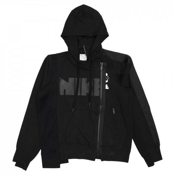 Nike X Sacai ダブルジップ パーカー CD6303-010 サカイ ナイキ フ―ディー