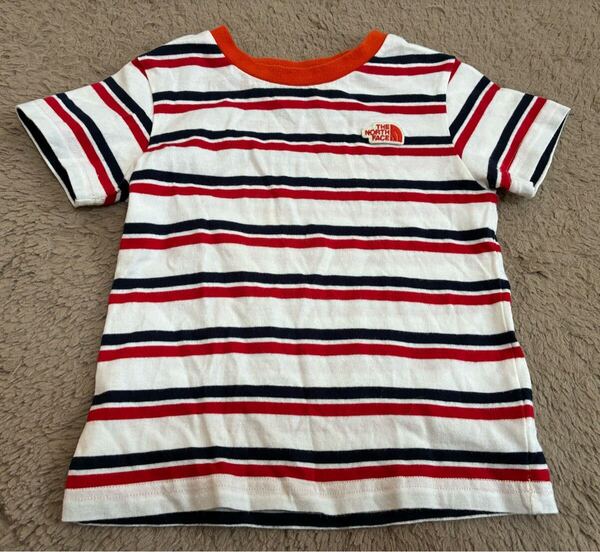 ノースフェイス 半袖Tシャツ 100センチ トップス キッズ 男の子男子 子供服 ボーダーTシャツ