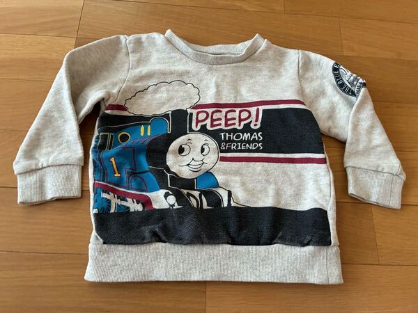 機関車トーマス トレーナー 100センチ トップス キッズ 子供服 男の子男子 パーカー