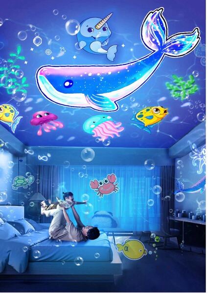 【大人気】プラネタリウム 家庭用 子供 星座 星空 太陽系 海洋 ナイトライト