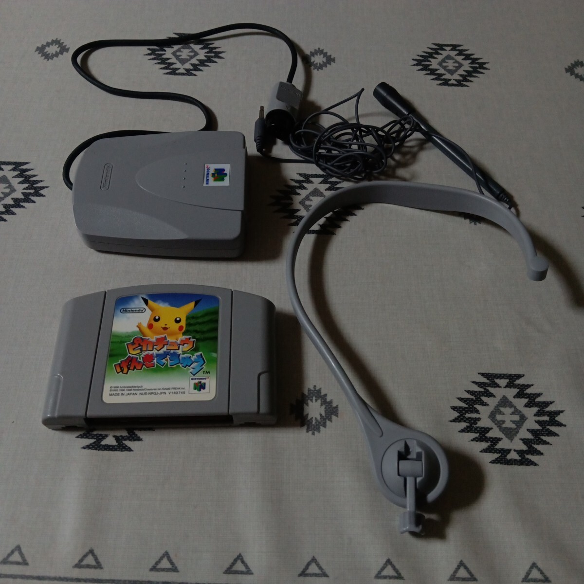 ニンテンドウ64ソフト ピカチュウげんきでちゅう(状態：マイク