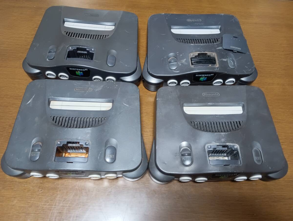 NINTENDO 64 - ニンテンドー64本体 カセット ジャンク セットの