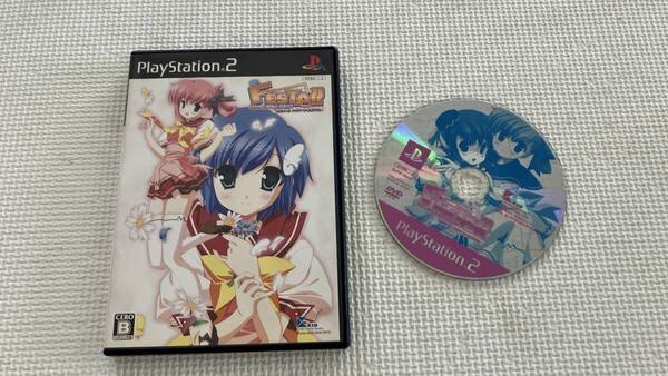 25-PS2-300-T 動作品 プレイステーション2 FESTA!! ~HYPER GIRLS PARTY~