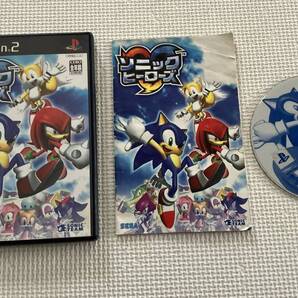 25-PS2-335-T ジャンク動作品 プレイステーション2 ソニックヒーローズ