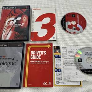 25-PS2-347-T ジャンク動作品 プレイステーション2 グランツーリスモセット 4プロローグ 3