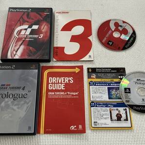 25-PS2-353-T ジャンク動作品 プレイステーション2 グランツーリスモセット 3 4プロローグ