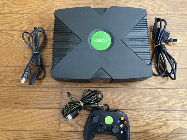 動作品 初代XBOX 本体一式
