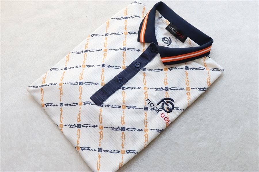 FICCE UOMO 刺繍 ニット 半袖 シャツ ポロシャツ ドン小西 芸術