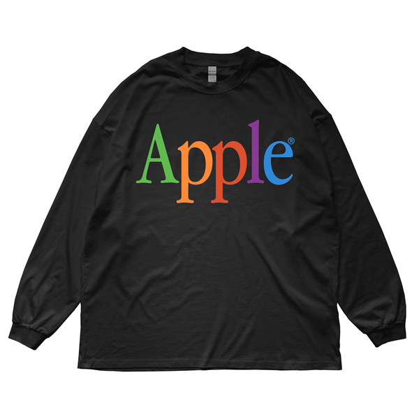 XL ロンティーロンTロングスリーブアップルTシャツAPPLE 長袖