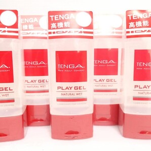 即決 5本セット 新品 未使用 未開封 tenga play gel natural wet テンガ ローション プレイジェル ナチュラルウェット