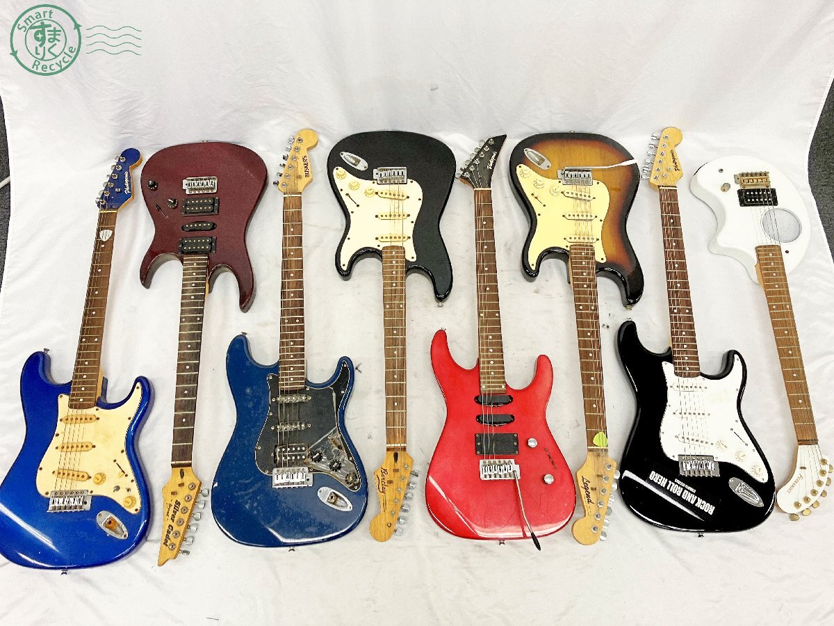 Yahoo!オークション - エレキギター Barclay レスポール 青い緑