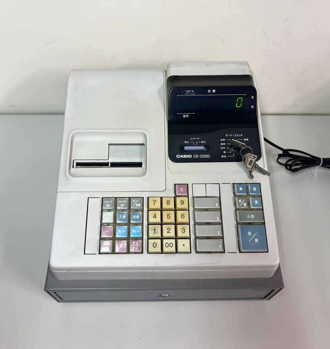 カシオ電子レジスターCE-2200 Yahoo!オークション -「ce-2200」の落札相場・落札価格