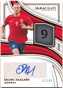 topps ハーランド・デブライネ ジャージカード Yahoo!オークション -「ハーランド サイン」(シングルカード