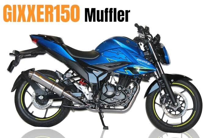 ジクサー150(NG4BG) ビームスマフラー中古品 （ジクサー150