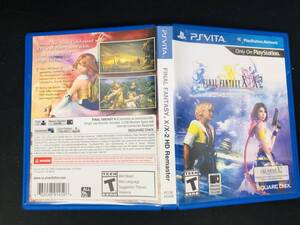 ファイナルファンタジーX/X2 HD Remaster 海外版 即売り!