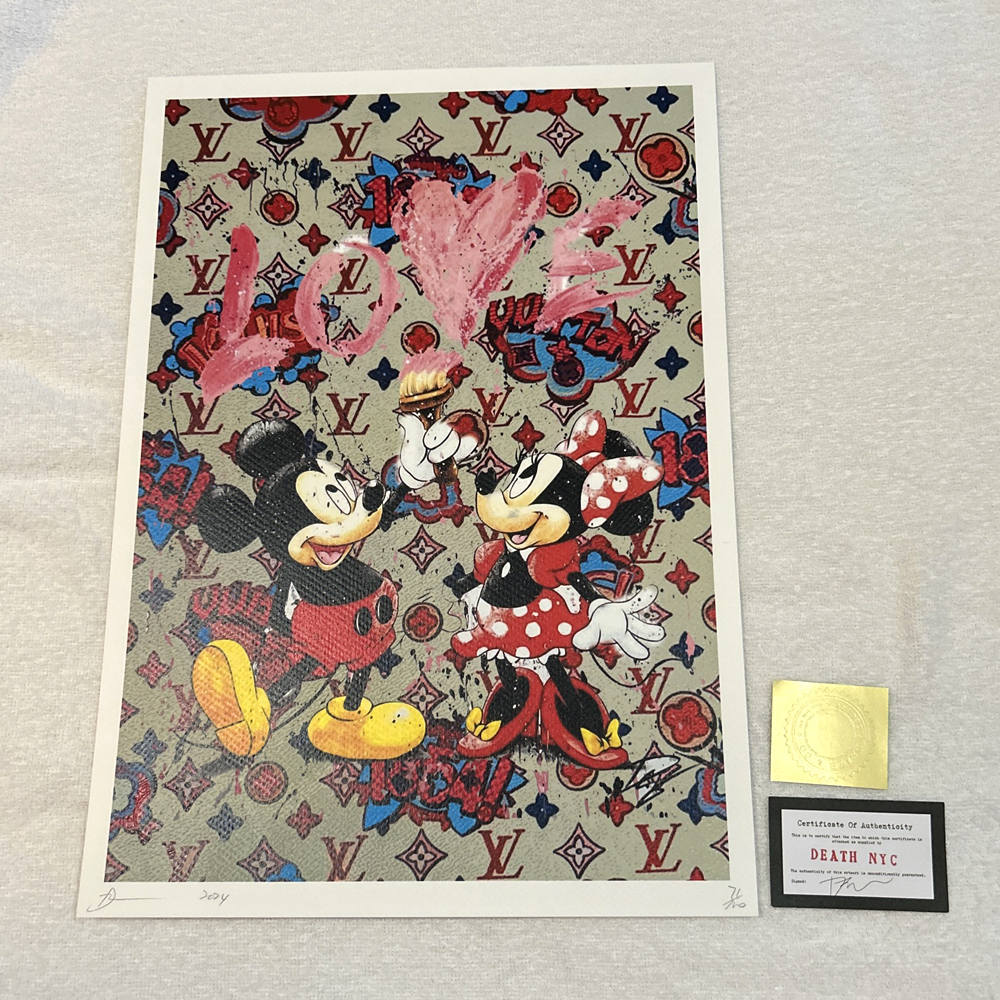 Yahoo!オークション -「ミッキーマウス」(版画) (美術品)の落札 Yahoo!オークション -「ミッキーマウス」(版画) (美術品)の落札