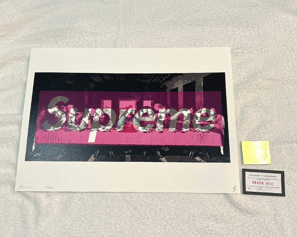 Yahoo!オークション -「supreme シュプリーム」(版画) (美術品 Yahoo!オークション -「supreme シュプリーム」(版画) (美術品