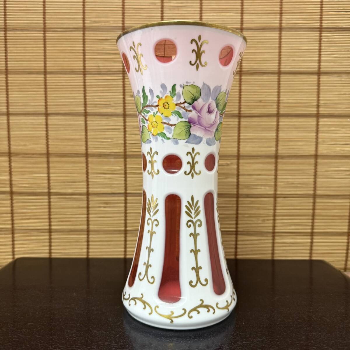 Yahoo!オークション -「ボヘミア グラス 花瓶」(クリスタル Yahoo!オークション -「ボヘミア グラス 花瓶」(クリスタル