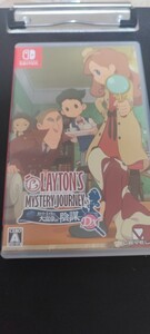 中古SWITCH:レイトン ミステリージャーニー カトリーエイルと大富豪の陰謀DX