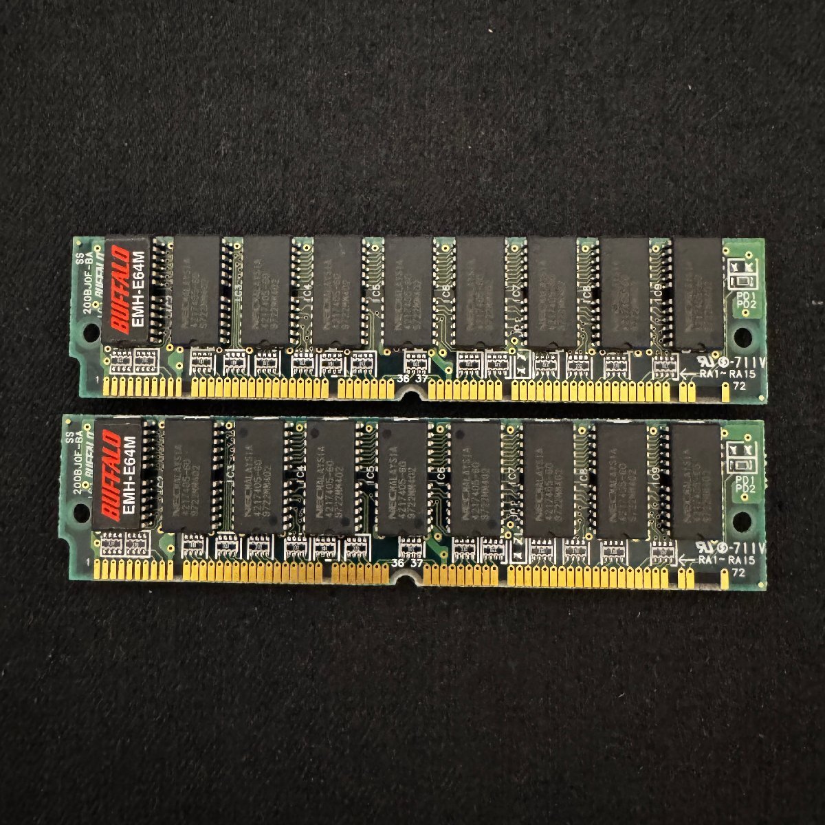 Amazon.co.jp: 64MB (2X32MB) EDO ノンパリティ 60NS SIMM 72