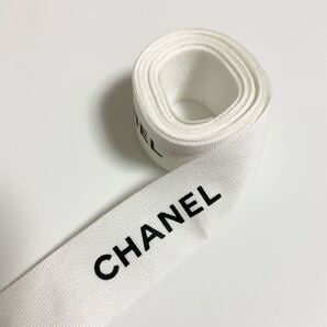 即決☆CHANEL シャネル ラッピング リボン 2.5cm×205cm USED