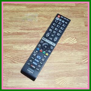 Y33 ★テスト用電池 (ほぼ満タン中古) 付★送料無料★安心の不良返品保証付★即決★匿名&スピード発送★日立★TV リモコン★C-H27