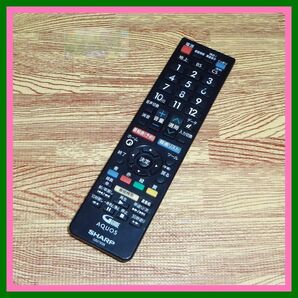 Y30 @T ★送料無料★安心の不良返品保証付★即決★匿名&スピード発送★シャープ★アクオスリモコン★GB278SB (=GB374SB 代替可)