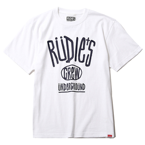 RUDIES ルーディーズ■送料込■ドローイング Tシャツ 白■アウトドア ロックバンド ロリクレ マモミ 京都大作戦 10feet スケートボード