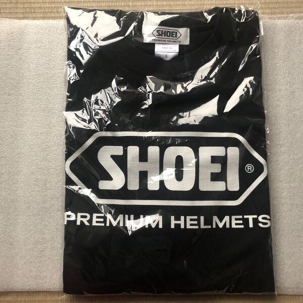 SHOEI Tシャツ ブラック 黒 L 株主優待 半袖 未開封 新品