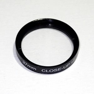 クローズアップレンズ フィルター 接写 マクロ +2 37mm