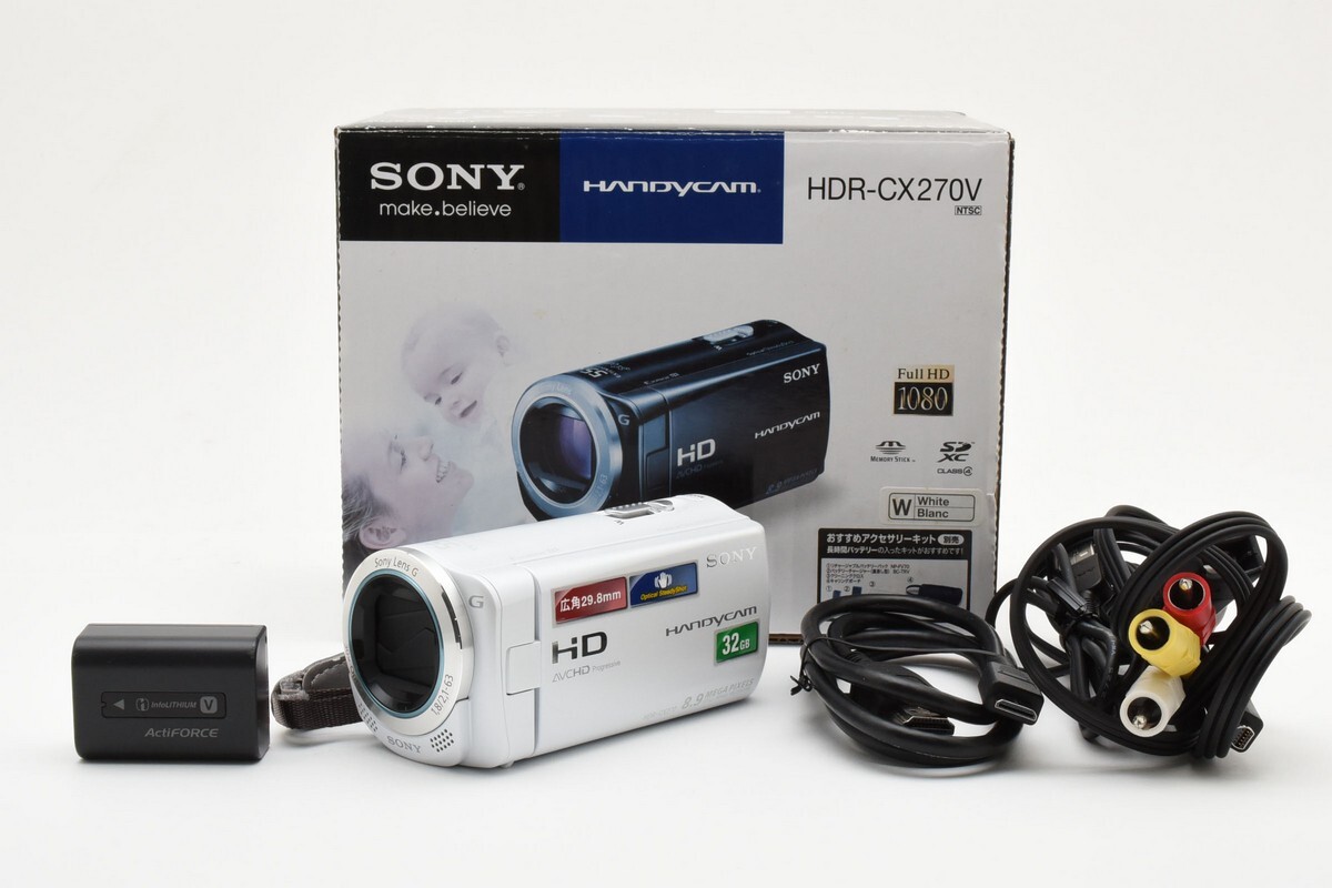 Yahoo!オークション -「hdr-cx270v」の落札相場・落札価格