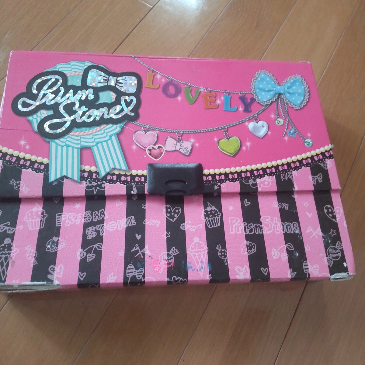 プリティーリズムプリズムストーン　MARSストーンマシュマロボーダーニット中古品 プリティーリズムプリズムストーン MARSストーンマシュマロ